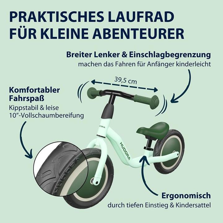 Actual product image Hudora Cruisy 10 balance bike (10")