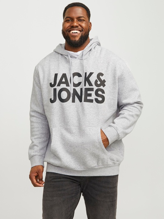 Produktbild Jack & Jones Basic Logo Plus Size Hoodie (XXL)