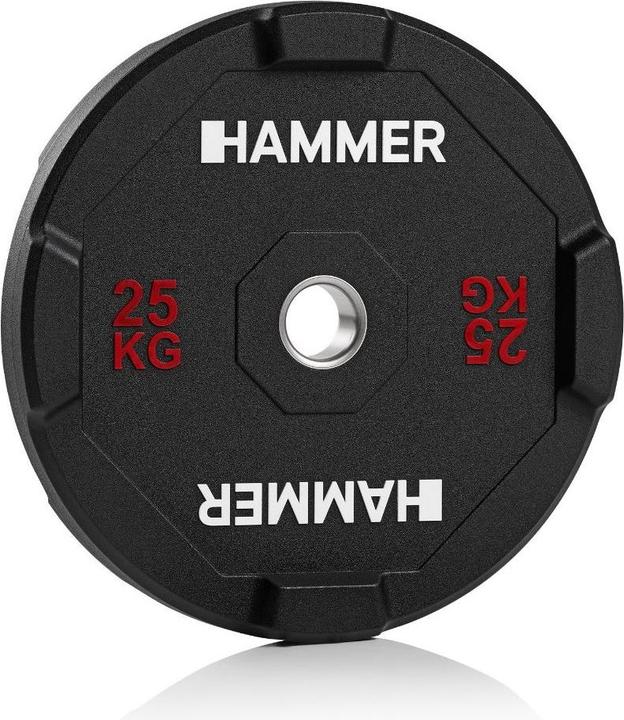 Actual product image Hammer Fitness Bumper Plate Competition (1 x 25 kg)