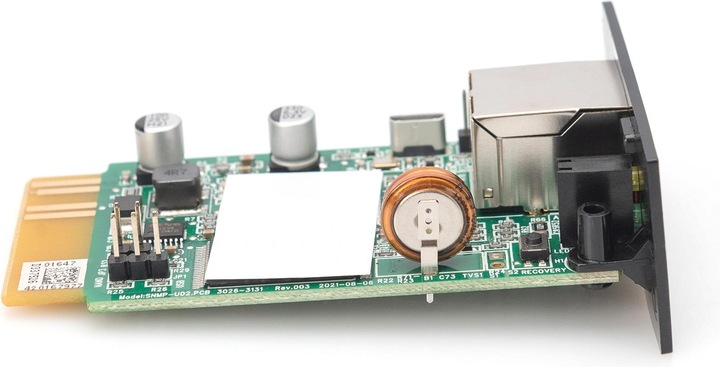Image du produit Digitus Carte SNMP V2.0, pour onduleurs OnLine DN-170xxx