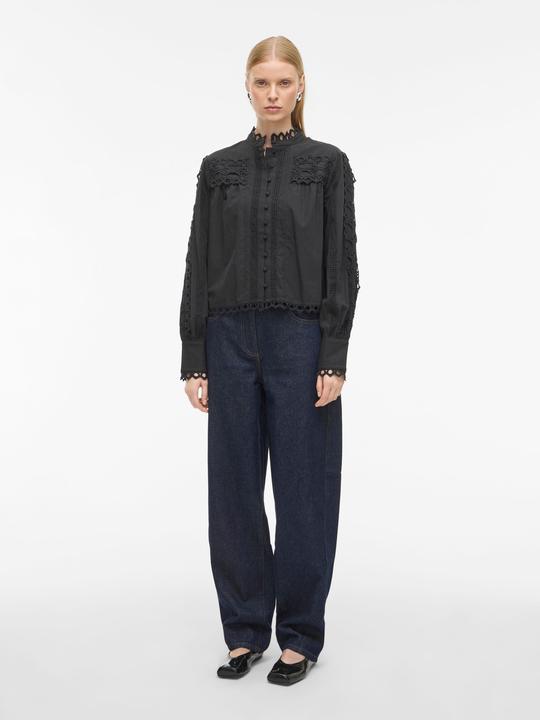 Immagine prodotto Rouge Edit Stehkragen Langarmhemd (36)