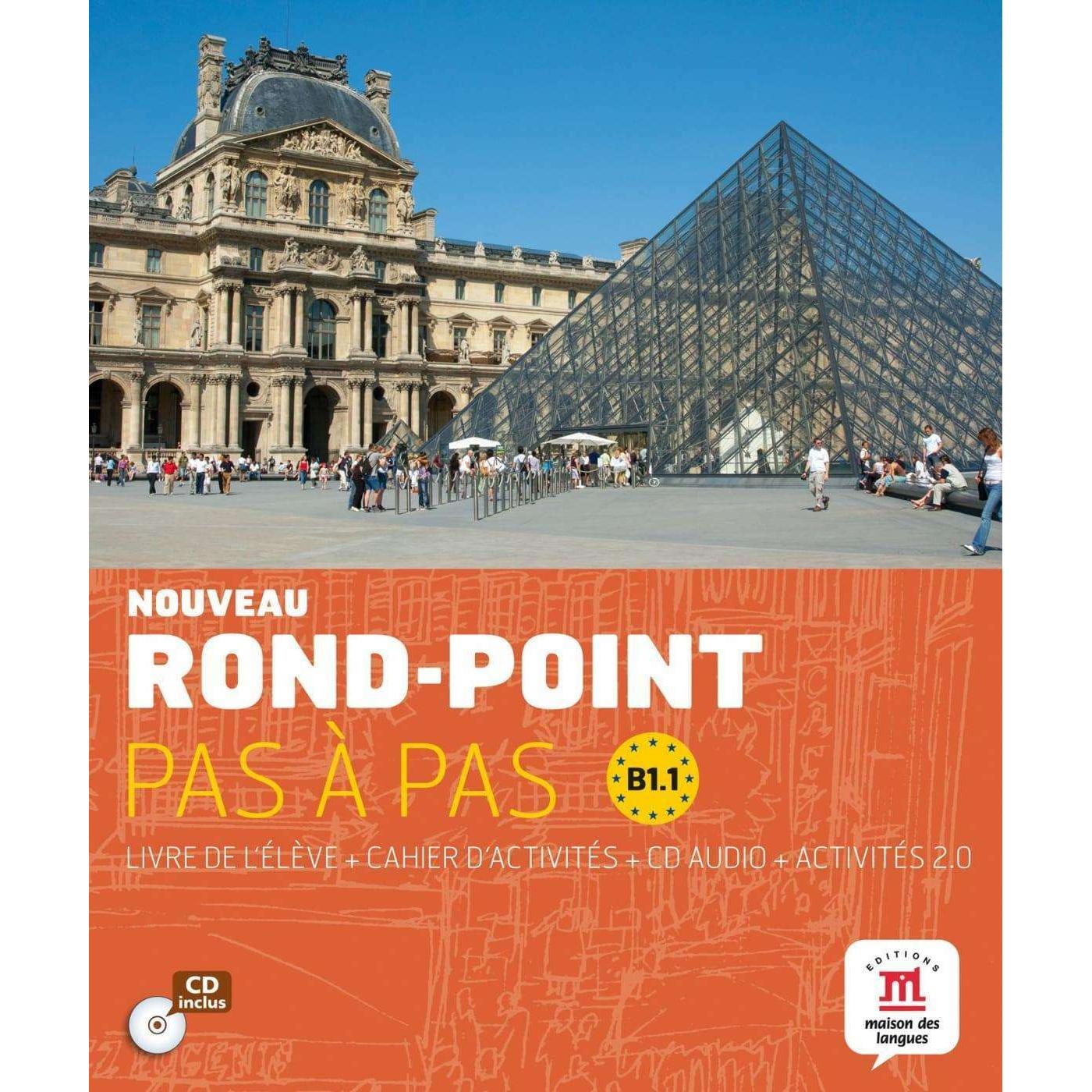 N Rond-Point pas à pas 3 B1.1 KÜB+CD, Schulbücher