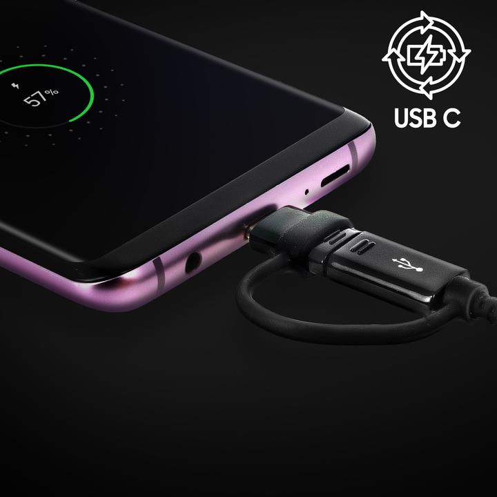Produktbild Samsung EP-DG950DBE Micro-USB / USB-C Kabel (1.50 m, USB 3.1)