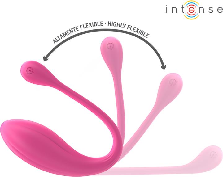 Actual product image Intense Janice U Vibrator Double Stimulation 10 Vibrations Pink Remote Control