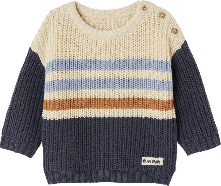 Immagine prodotto Vertbaudet Maglia da bambino a righe con bottoni (62)