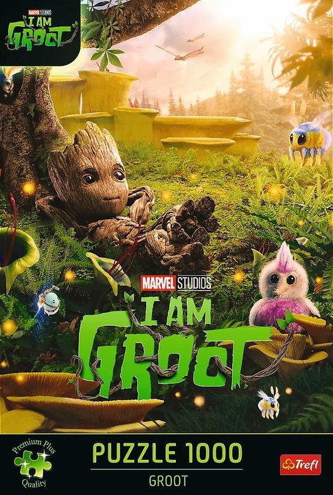 Trefl Puzzle Premium Plus 1000 - Marvel Groot (1000 pièces)