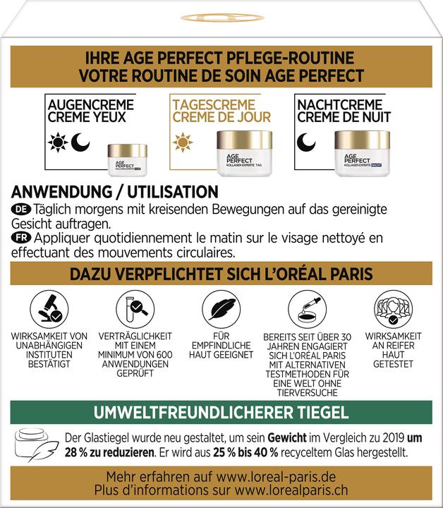 Nährwerte und Zutaten L'Oréal Paris Alter Perfekt (50 ml)