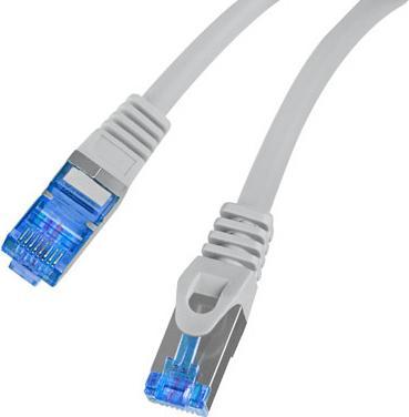Actual product image Lanberg Patch Cable S/Ftp Cat.6a 5m Grey Lszh (S/FTP, CAT6a, 5 m)