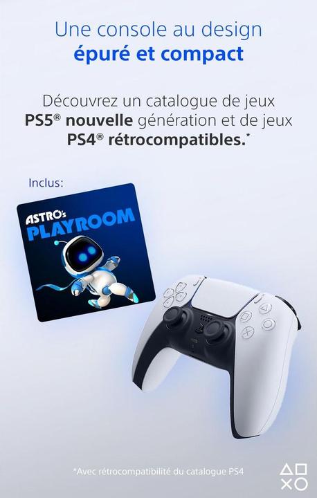 Actual product image Sony PS5 Digital 825GB + Fortnite Flowering Chaos