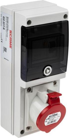 Produktbild RS PRO RCD Baugruppe 3PN+E 32A 400V rot