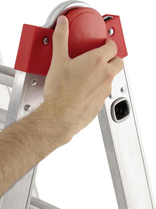Actual product image Hailo Telescopic ladder (Telescopic ladder, Multi-purpose ladder, 53 cm)