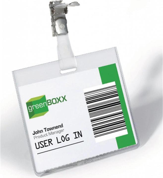 Immagine prodotto Durable Clip per cartellino con nome 90 x 60 mm