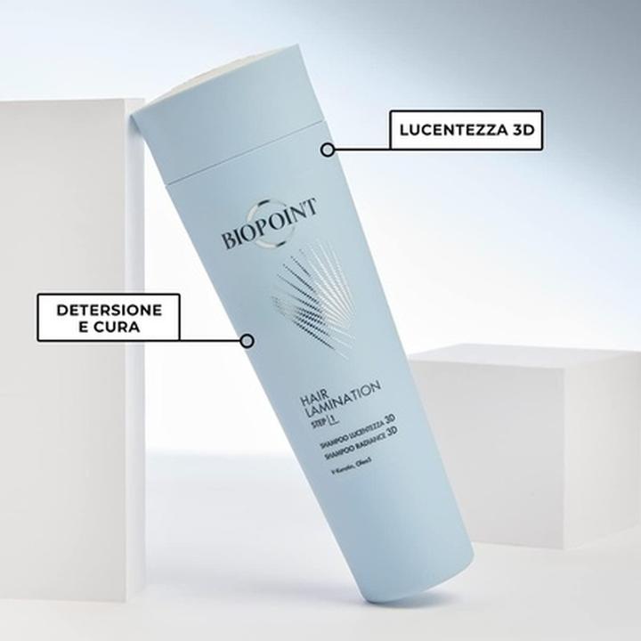 Immagine prodotto Biopoint Hair Lamination Shampoo Lucentezza 3D 200ml (200 ml, Shampoo liquido)