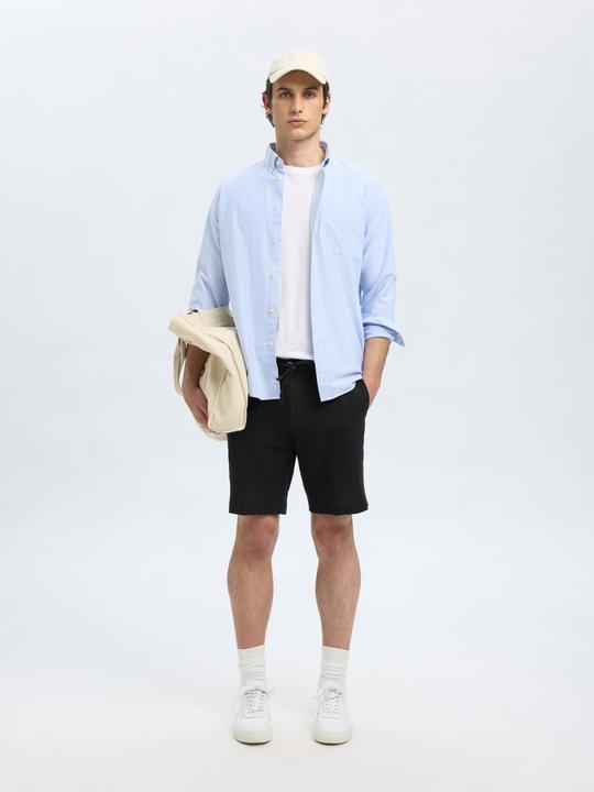 Produktbild Selected Homme Regular Fit Shorts aus Leinengemisch (S)