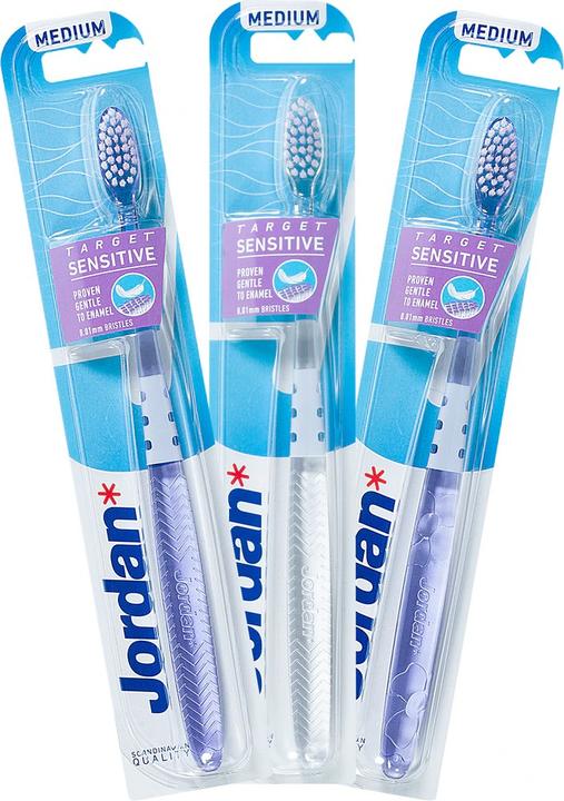 Actual product image Jordan Target Toothbrush Sensitive1 Pc(S) (Extra soft, 1x)