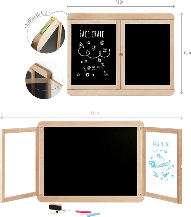 Produktbild Jeujura Doppelseitige Tafel