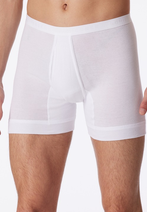 Produktbild Schiesser Herren Short Trunk Unterhose mit Eingriff Original Feinripp | 1er Pack (14, Einzelpack)