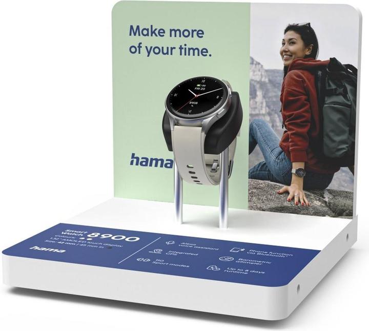 Produktbild Hama Smart Watch 8900 Test Module Silver 18x18cm Engels (73297957)