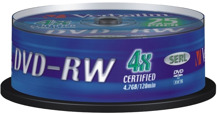 Produktbild Verbatim Dvd-Rw (25 x)
