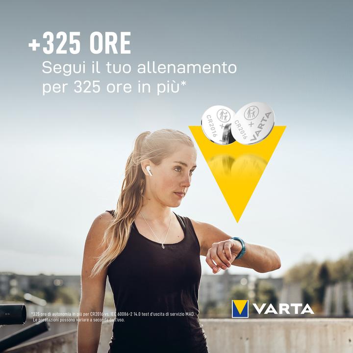Produktbild Varta Cr2016 (1 Stk., CR2016, 90 mAh)