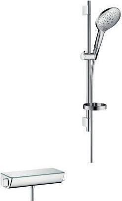 Actual product image hansgrohe HG shower combination RAINDANCE SELECT Bsta Unica'S Puro Set 650mm white/chrome