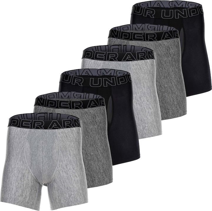 Image du produit Under Armour Boxershort Sportlich Figurbetont UA PERFORMANCE TECH - SOLID 6 IN 6PK (L, paquet de 6)