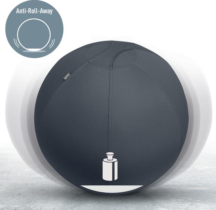 Actual product image Leitz Seat Ball Active Ø 55cm velvet grey (55 cm)