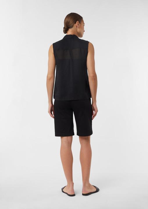 Immagine prodotto Comma Bluse Ärmellose Ramie-Bluse mit aufgesetzten Taschen (34)