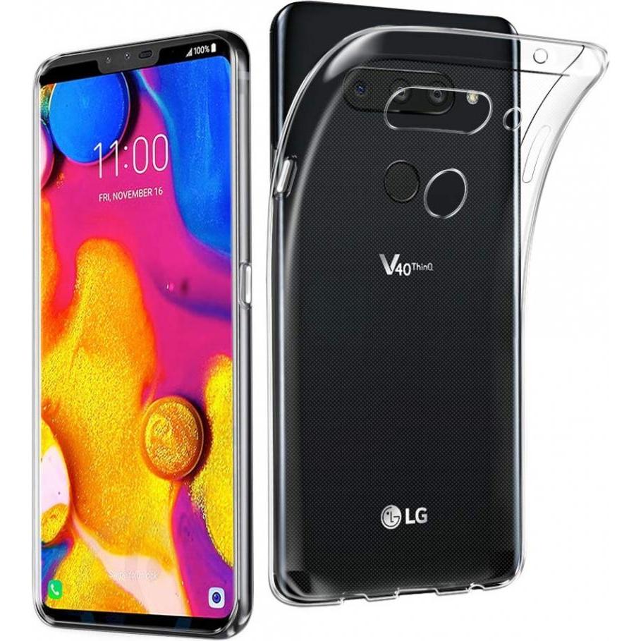 Thumbnail - Screenguard LG V40 ThinQ Flexible TPU Clear Case (LG V40 ThinQ), Smartphone Hülle, Transparent