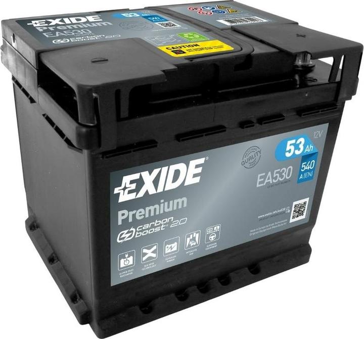 Exide EA530 (12 V, 53 Ah, 540 A)