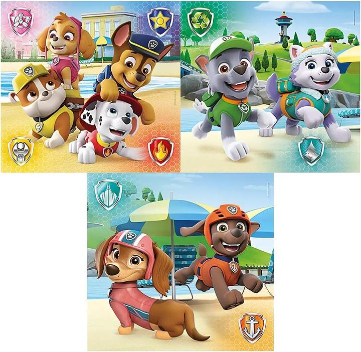 Produktbild Clementoni Paw Patrol Puzzel 3x48st. (48 Teile)