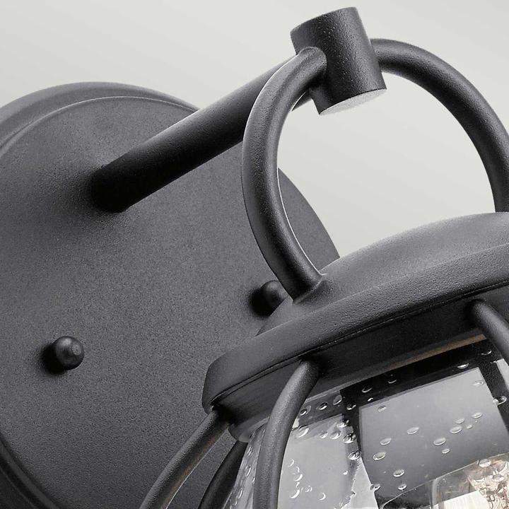 Actual product image Elstead Lighting Vandalia outdoor wall light E27 textured black IP44 (E27, IP44)