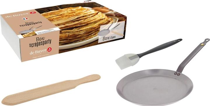 Actual product image de Buyer Crêpes party (26 cm, Crêpe pan, Steel)
