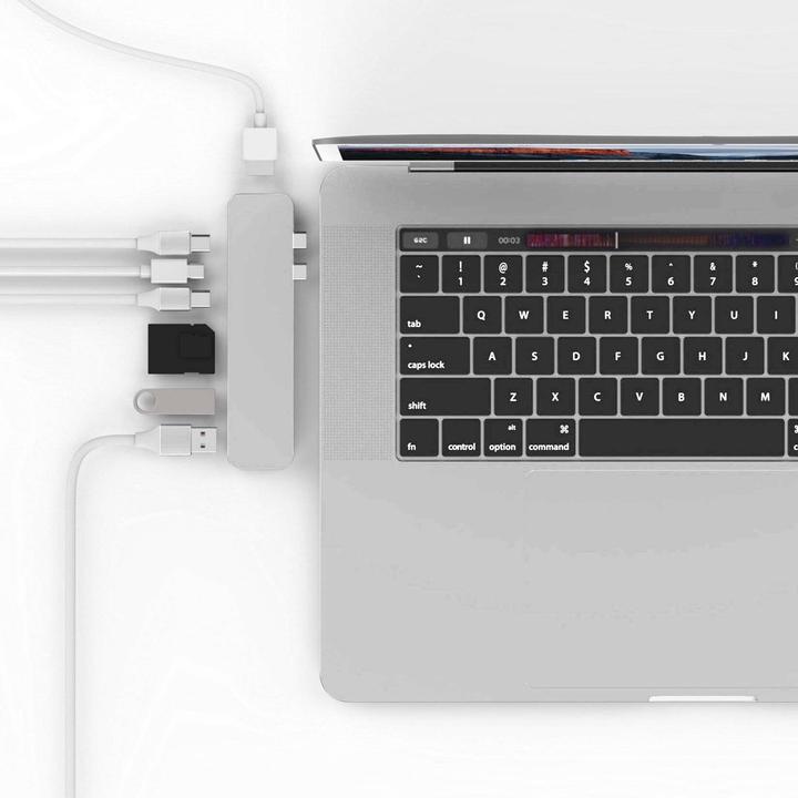 Actual product image Hyper HyperDrive Pro 8 in 2 (USB-C, 2 Ports)