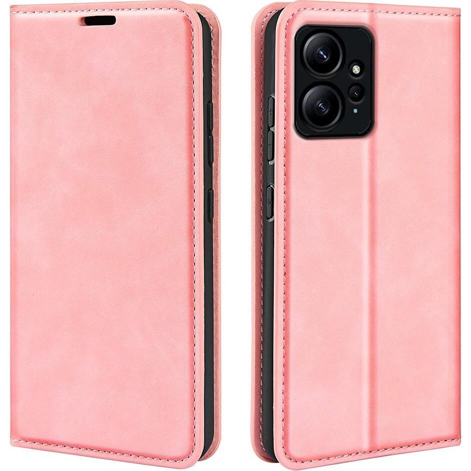 Cover-Discount Xiaomi Redmi Note 12 4G - Stand Flip Case Hülle rosa (Xiaomi Redmi Note 12), Smartphone Hülle, Rosa
