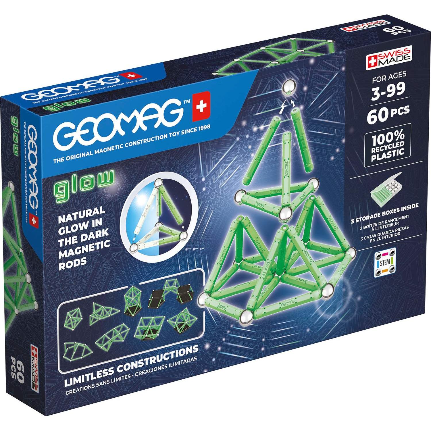Geomag Panels Green line Glow