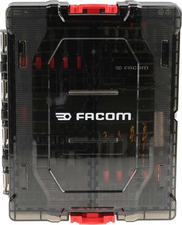 Produktbild Facom Sechskant, Phillips, Pozidriv, Torx Bitsatz schlagfest, 50teilig, Länge 25 mm, 63 mm