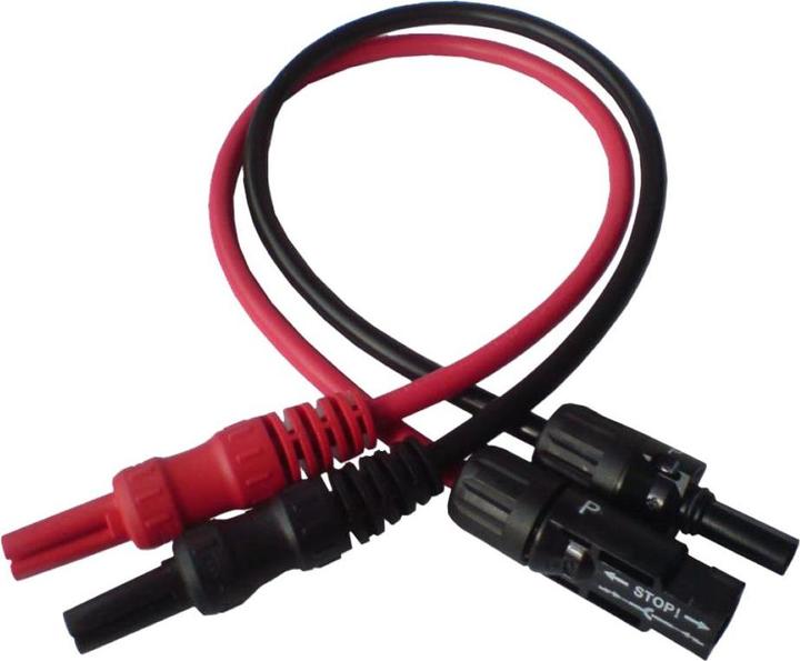 Benning 10056271 Meetsnoerenset t.b.v. PV 1-1+, PV 2 met MC 4 aansluiting, 2-delig