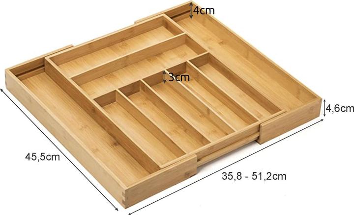 Productafbeelding Ruhhy Bamboe Keuken Organisator