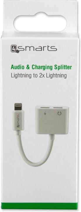 Produktbild 4smarts Audio- und Ladesplitter (Lightning, Lightning)
