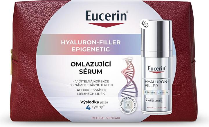 Immagine prodotto Eucerin Verjüngendes Hautserum mit Kosmetiktasche Hyaluron-Filler (Epigenetisches Serum) 30ml (30 ml)