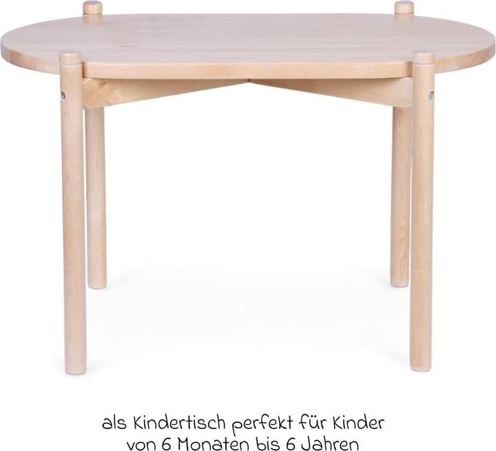 Actual product image Childhome Bassinet 2in1 Cradle - convertible into a children's table