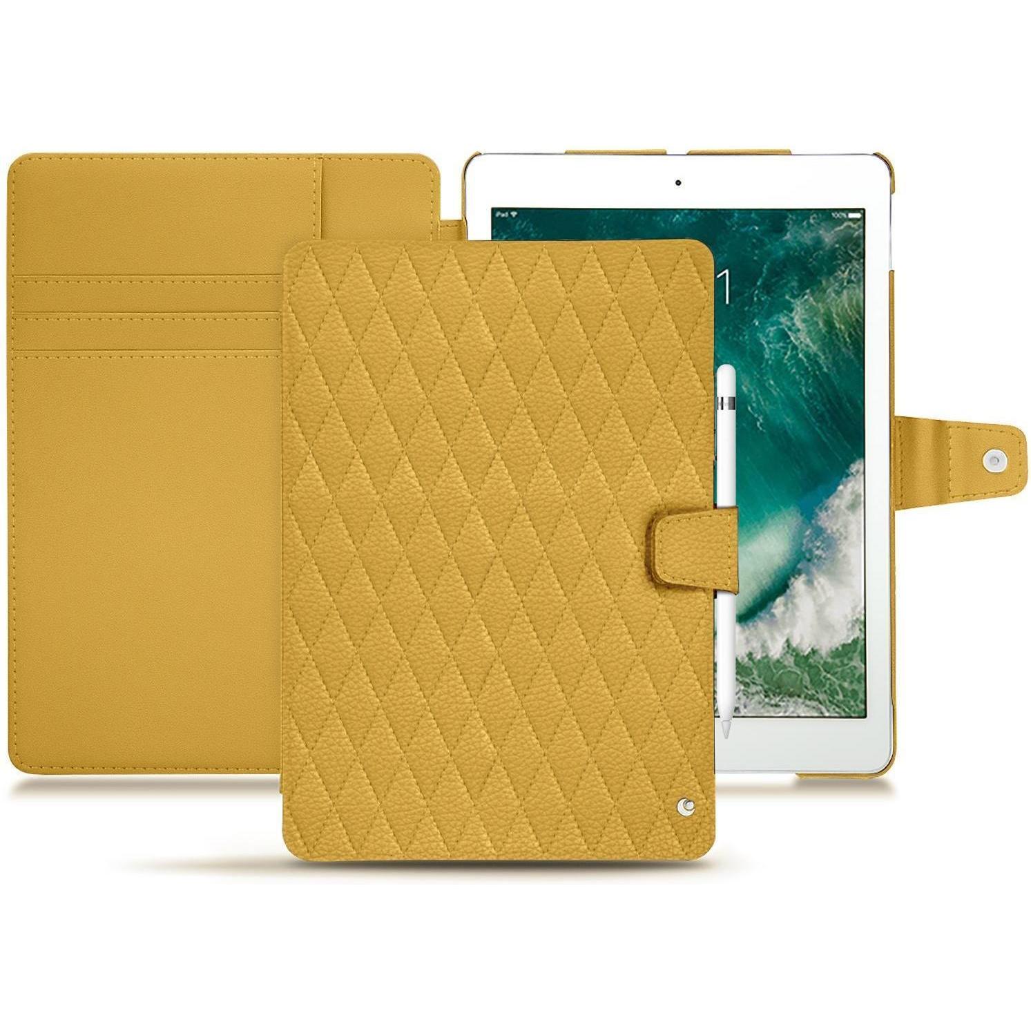 Noreve Lederschutzhülle Wallet (iPad Pro 10.5), Tablet Hülle, Orange