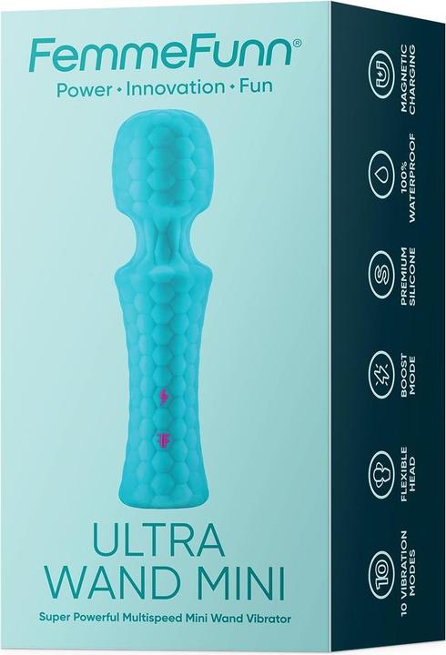 Produktbild Femme Funn Small Lightweight-100% Waterproof-Body Safe Silicone -Flexible Head - 10 Vibration Patter