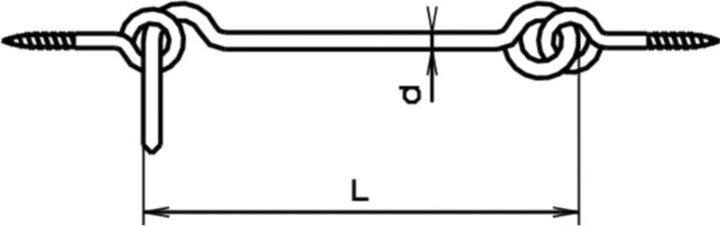 Actual product image Werkstarck Fensterhaken