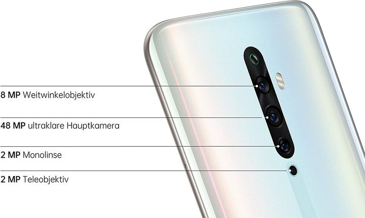 Image du produit OPPO Reno 2Z (128 Go, Blanc Ciel, 6.53", Double SIM + SD, 4G)