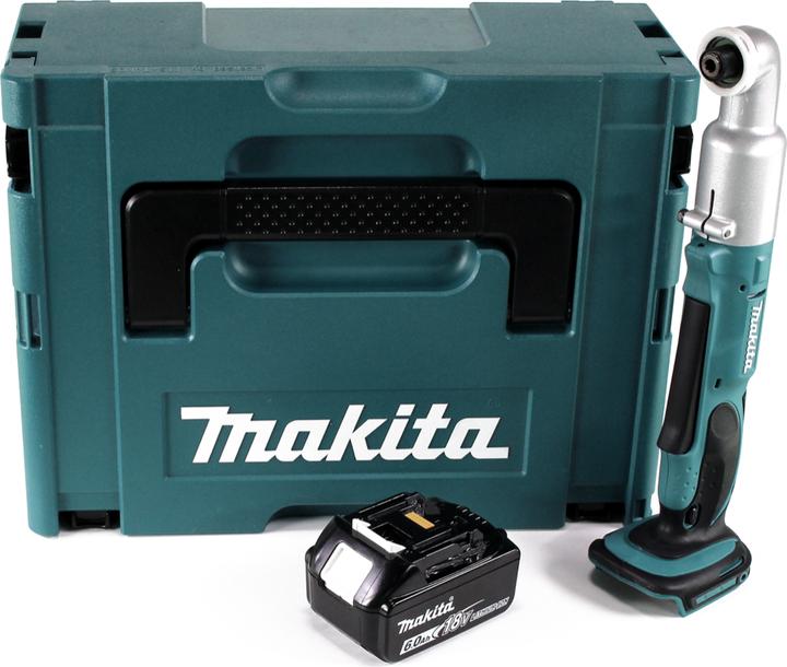 Actual product image Makita DTL 061 G1J Battery angle impact wrench 18V 1/4" 60Nm + 1x battery 6,0Ah + Makpac - without charger (Rechargeable battery operated)