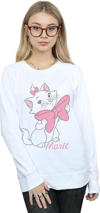 Actual product image Disney Womens/Ladies Aristocats Marie Bow Sweatshirt (M)