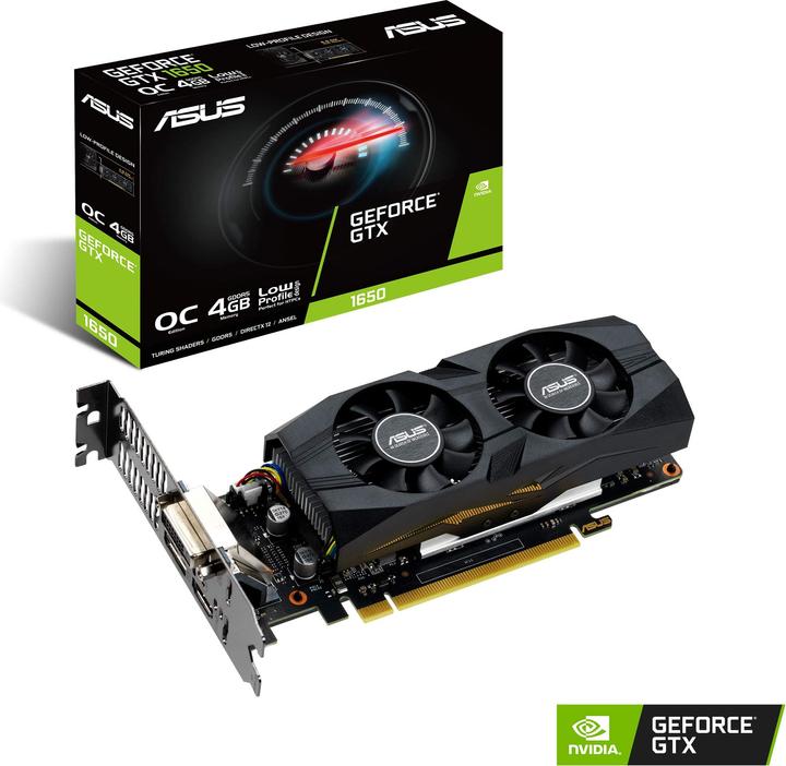 Produktbild ASUS GeForce GTX 1650 O4G LP BRK (4 GB)