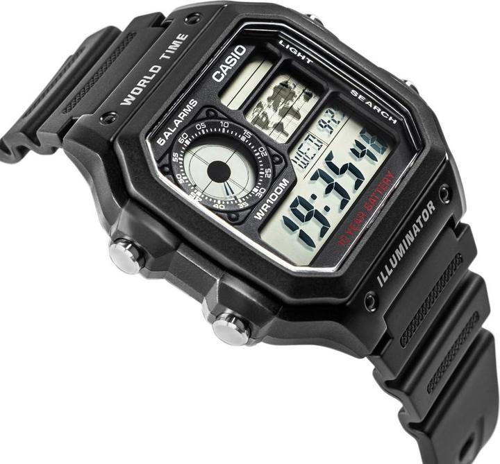Produktbild Casio Ae-1200wh-1avef (Digitaluhr, 43 mm)